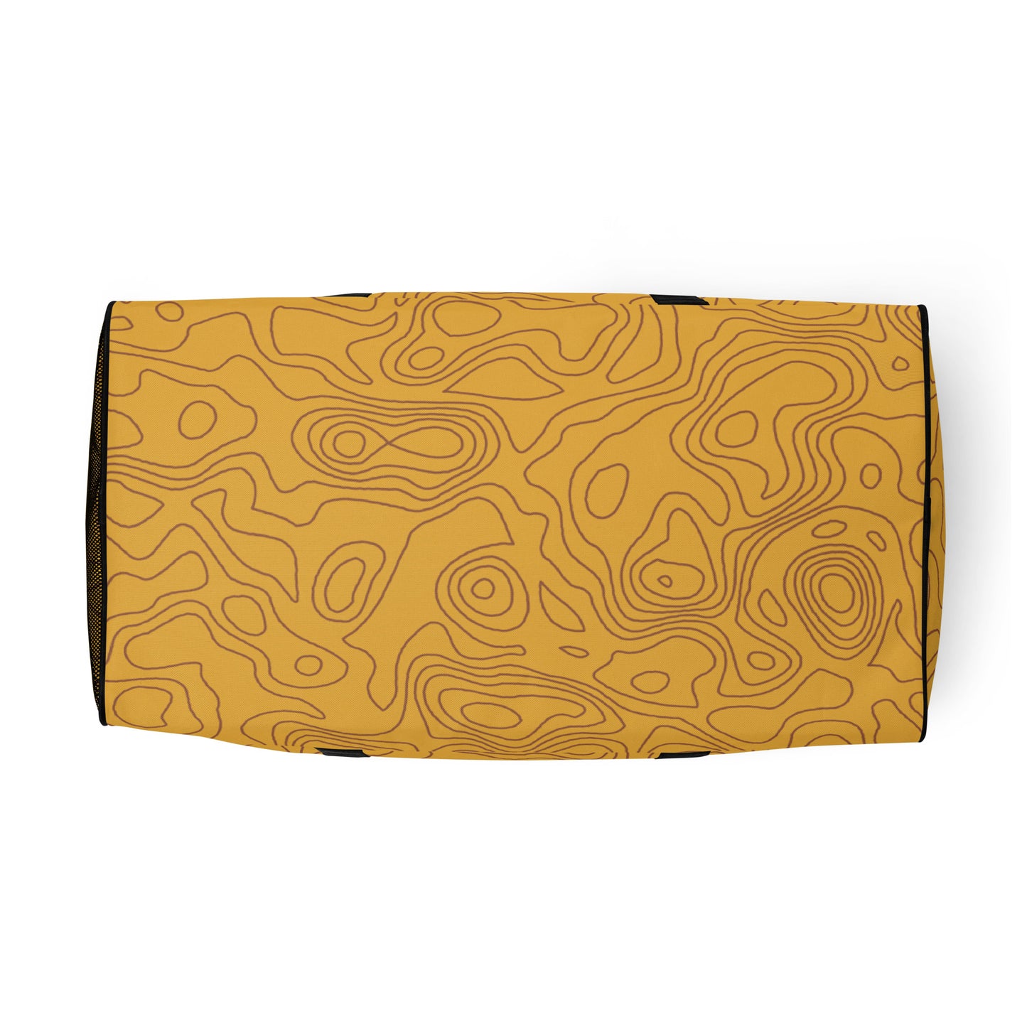 Topographical duffle bag