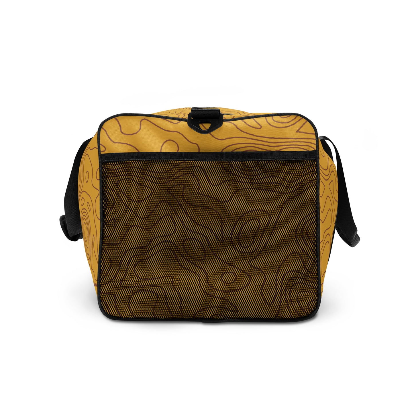 Topographical duffle bag