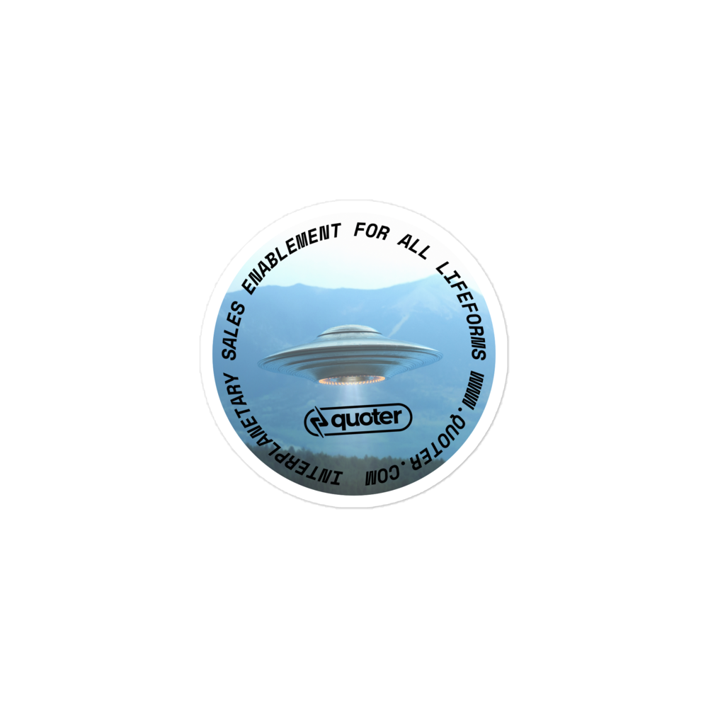 Interplanetary sticker