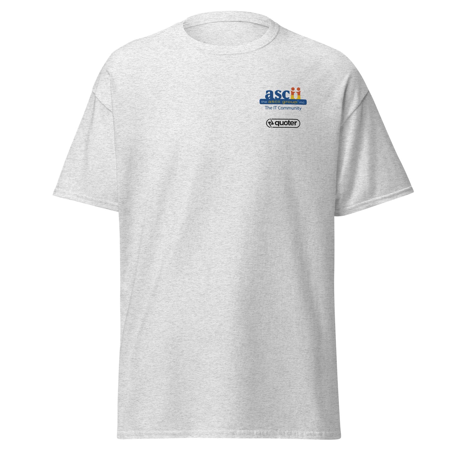 ASCII + Quoter t-shirt