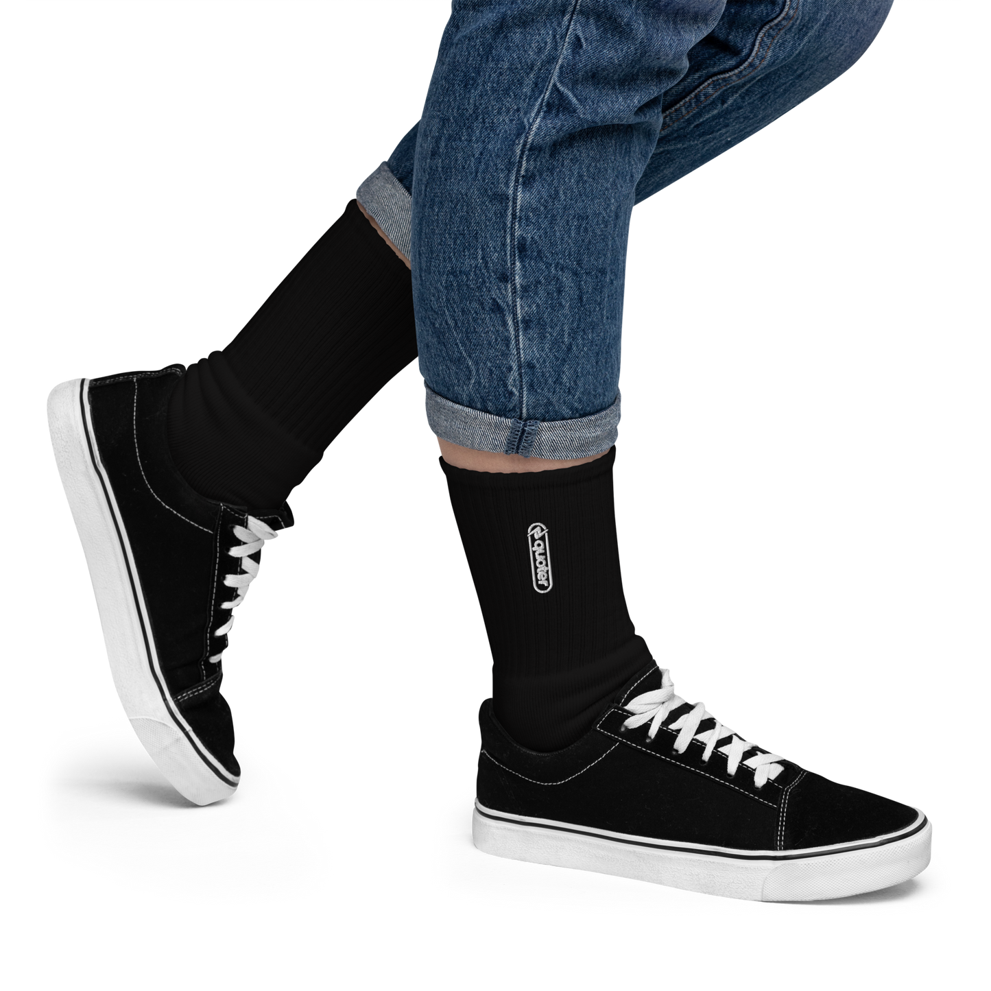 Embroidered socks
