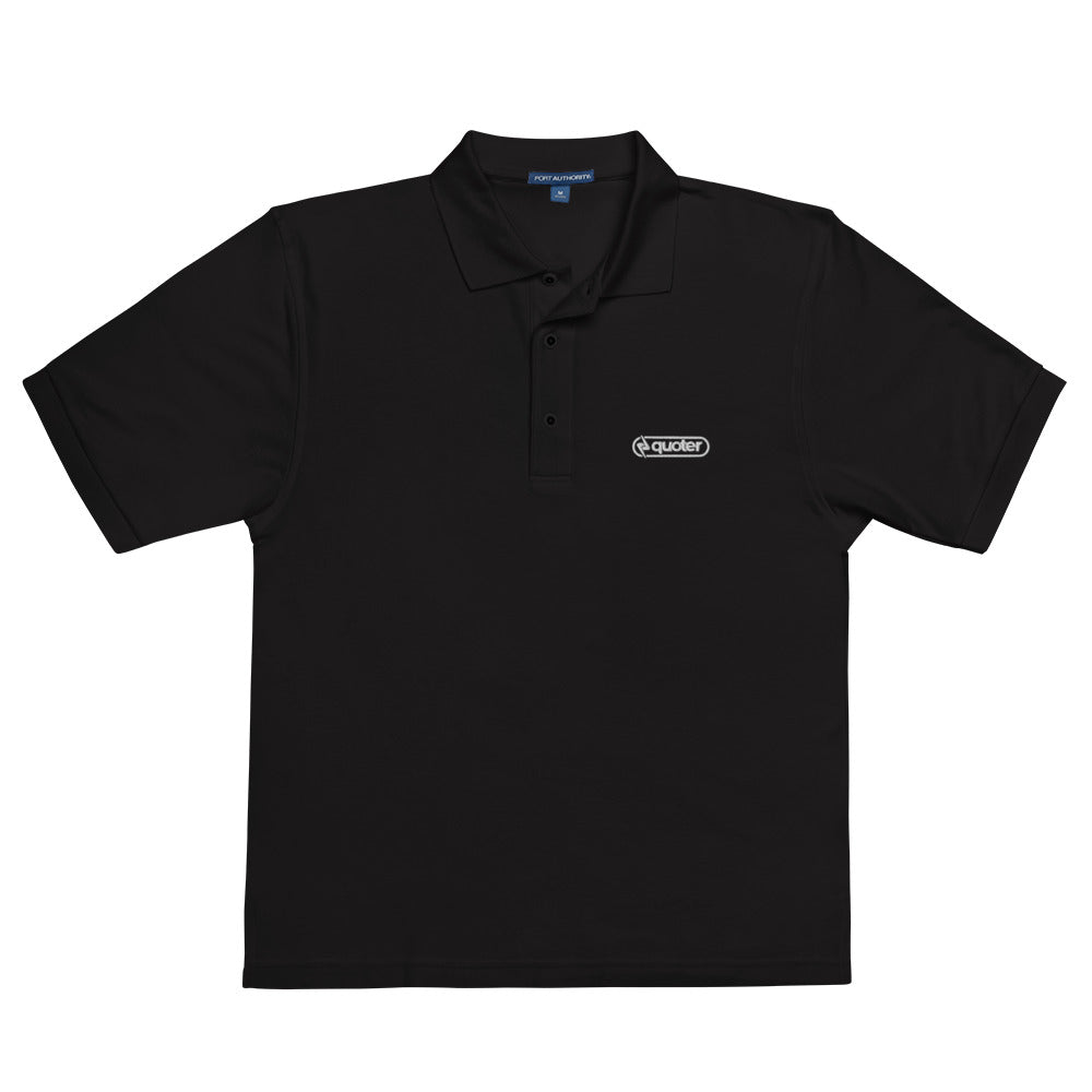 Quoter Embroidered Polo