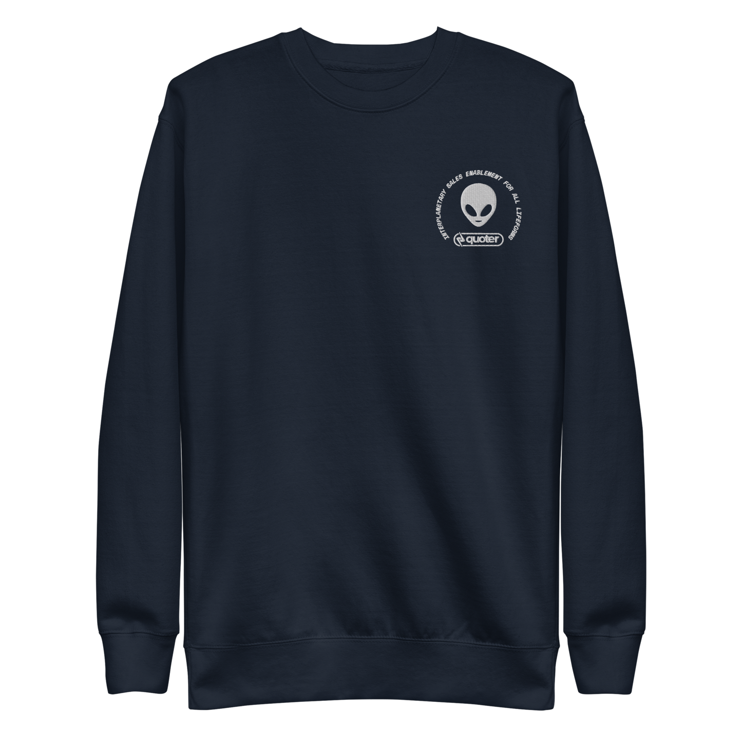 Interplanetary Embroidered Sweatshirt