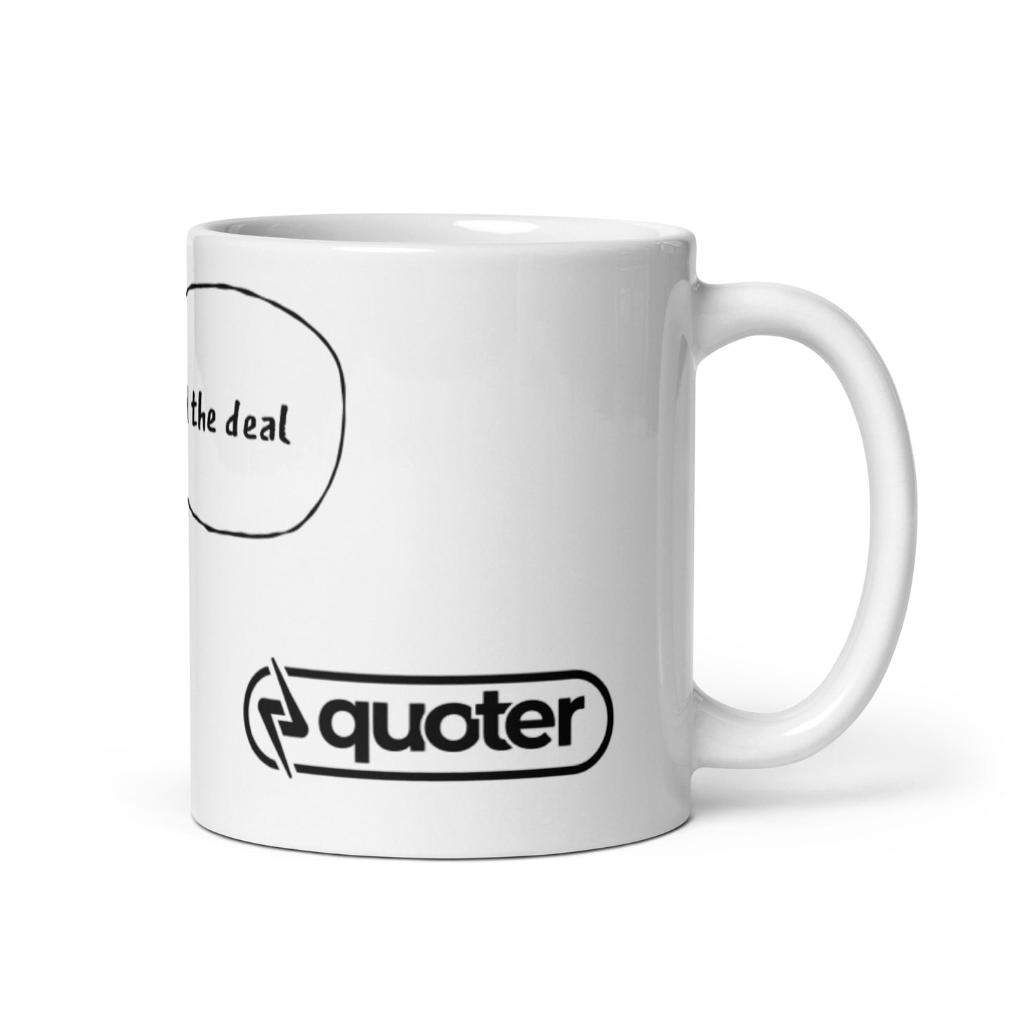 Seal the deal mug