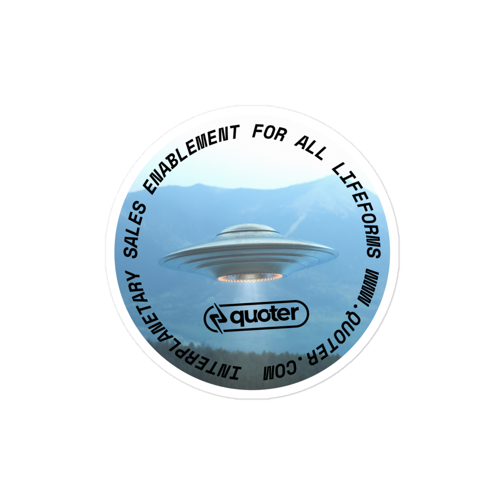 Interplanetary sticker