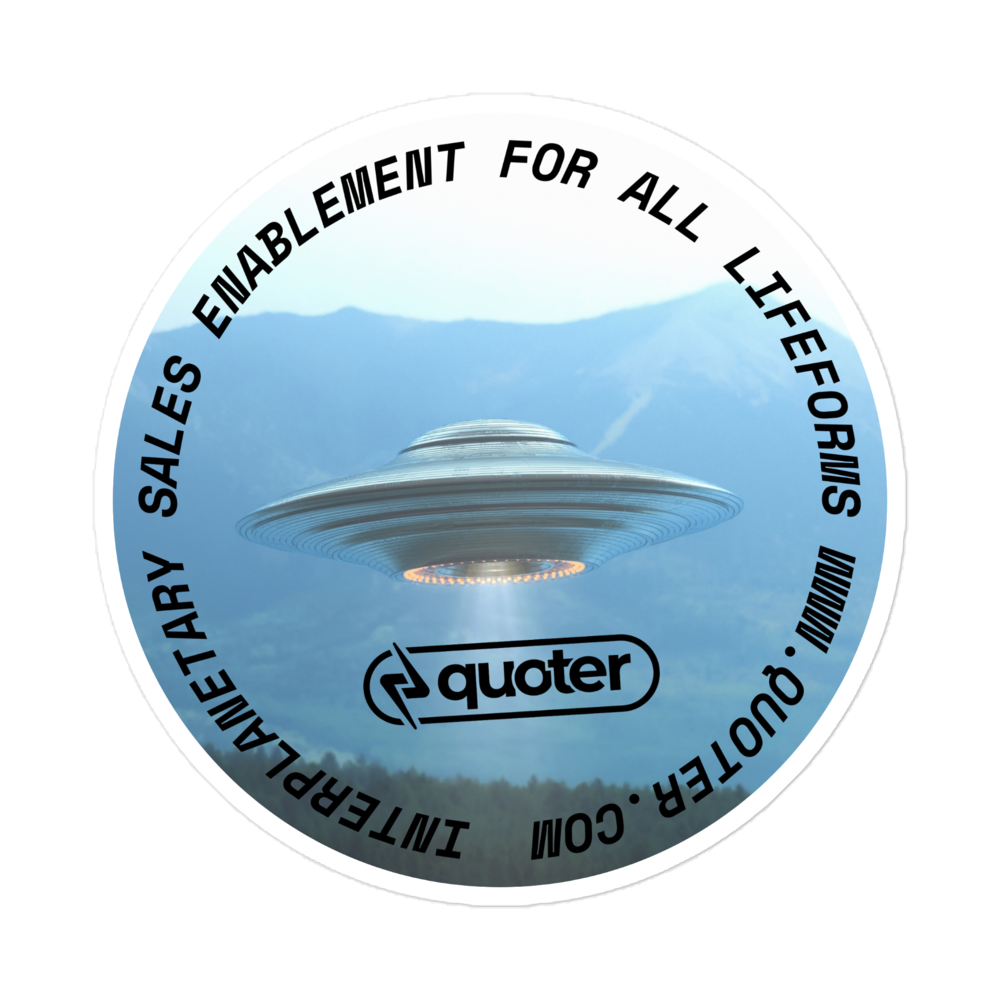 Interplanetary sticker