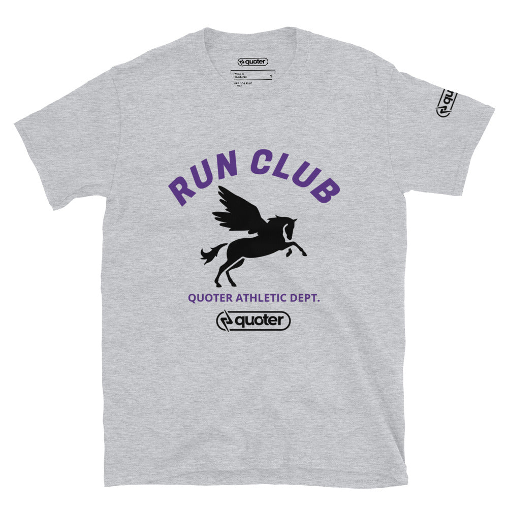 Quoter Athletics Run Club Unisex T-Shirt
