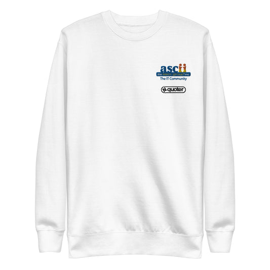 ASCII + Quoter Premium Sweatshirt